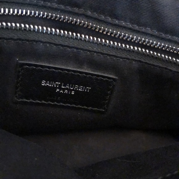 SAINT LAURENT LOULOU LARGE CHAIN BAG IN QUILTED "Y" LEATHER - Picture 8 of 14